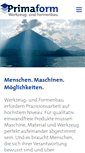 Mobile Screenshot of primaform.ch